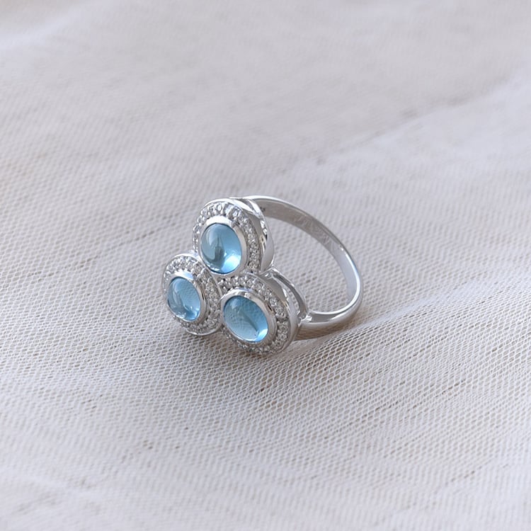 Prsten s topazem 67664