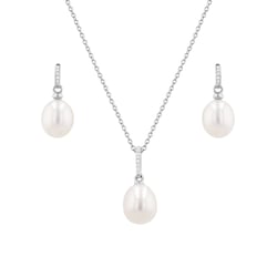 Zlatá perlová kolekce s diamanty Dudey