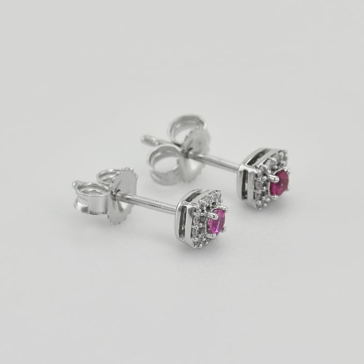 Safírové náušnice s diamanty Sukie 41777