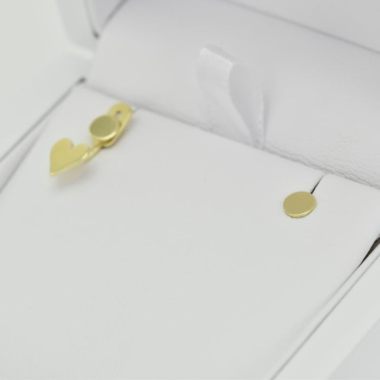 Náušnice srdíčka 16718