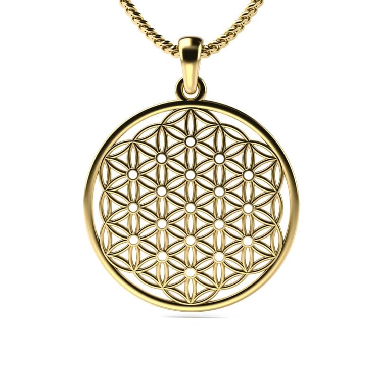 Náhrdelník ze žlutého zlata 30514