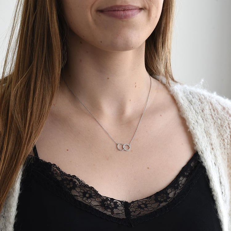 Diamantový přívěsek ze zlata 85746