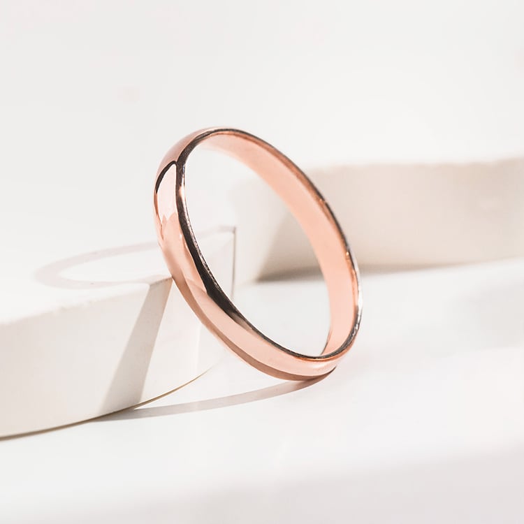 Snubní prsteny z růžového zlata 157066