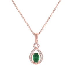 Přívěsek se smaragdem a diamanty Colossus