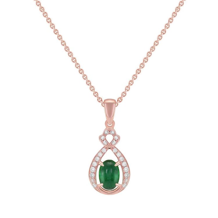 Smaragdový náhrdelník 17040