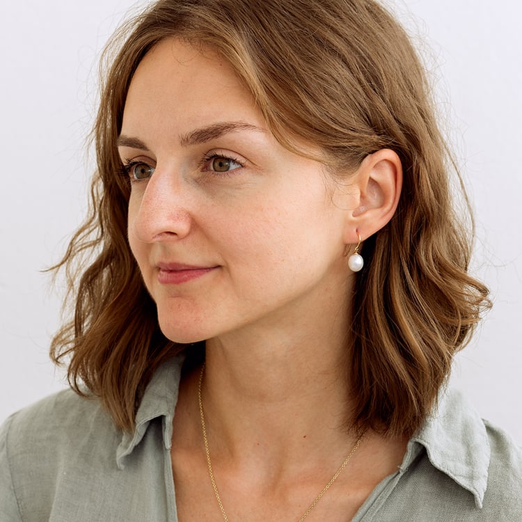 Zlatá perlová kolekce s 9-9.50mm perlami Eleni 138425