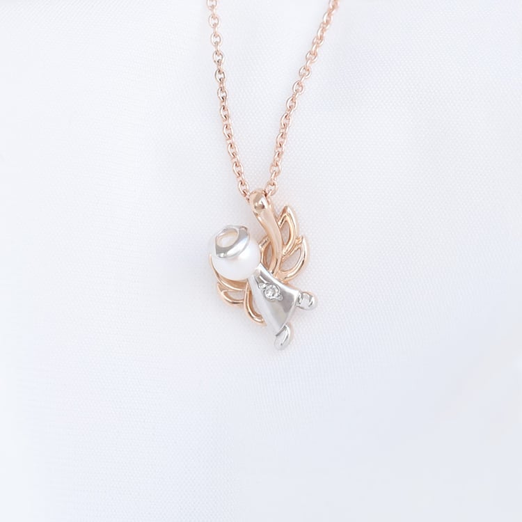 Přívěsek s perlou a diamanty 91882