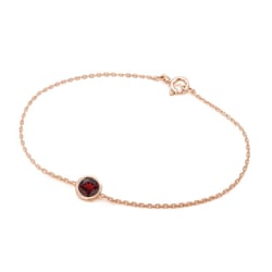 Zlatý náramek s granátem Arleth