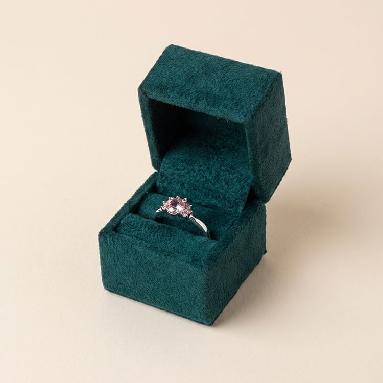 Rozvodový zlatý prsten s morganitem Joshua 165563