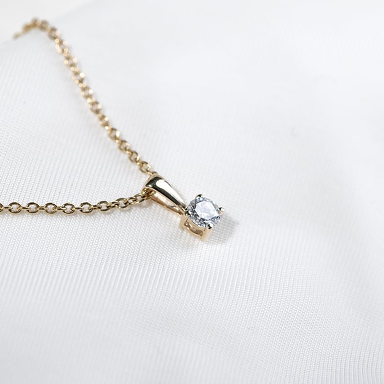 Přívěsek s výběrem karátové váhy lab-grown diamantu Alexen 131130