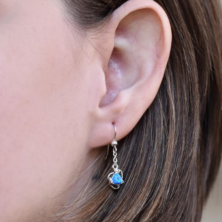 Opálové náušnice 26576