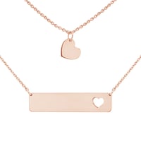 Set náhrdelníků pro dva Bianca