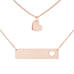 Set náhrdelníků pro dva Bianca