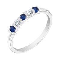 Eternity prsten se safíry a diamanty Dalis