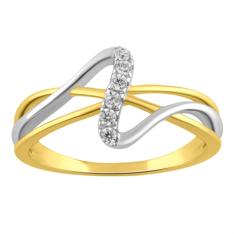 Zlatý prsten s lab-grown diamantem Emely