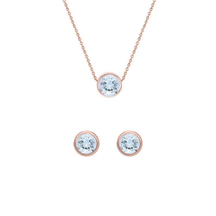 Kolekce šperků s akvamaríny 40819