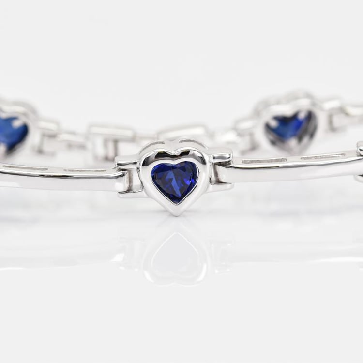 Náramek se srdíčky 15051