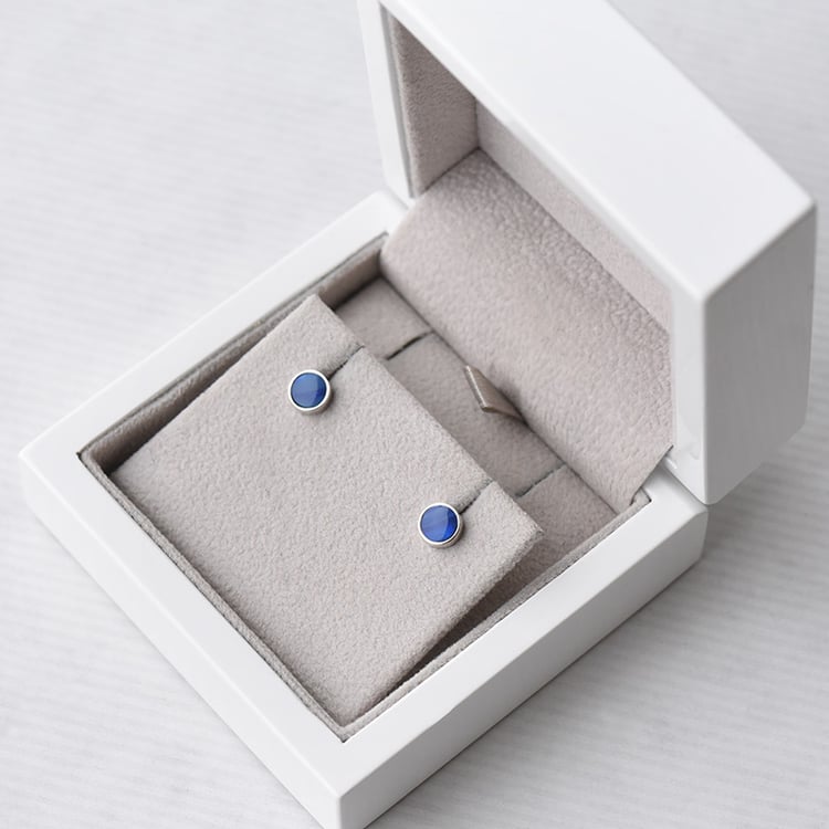 Zlaté náušnice s opály 71790