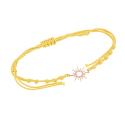Šňůrkový náramek se sluncem Sun