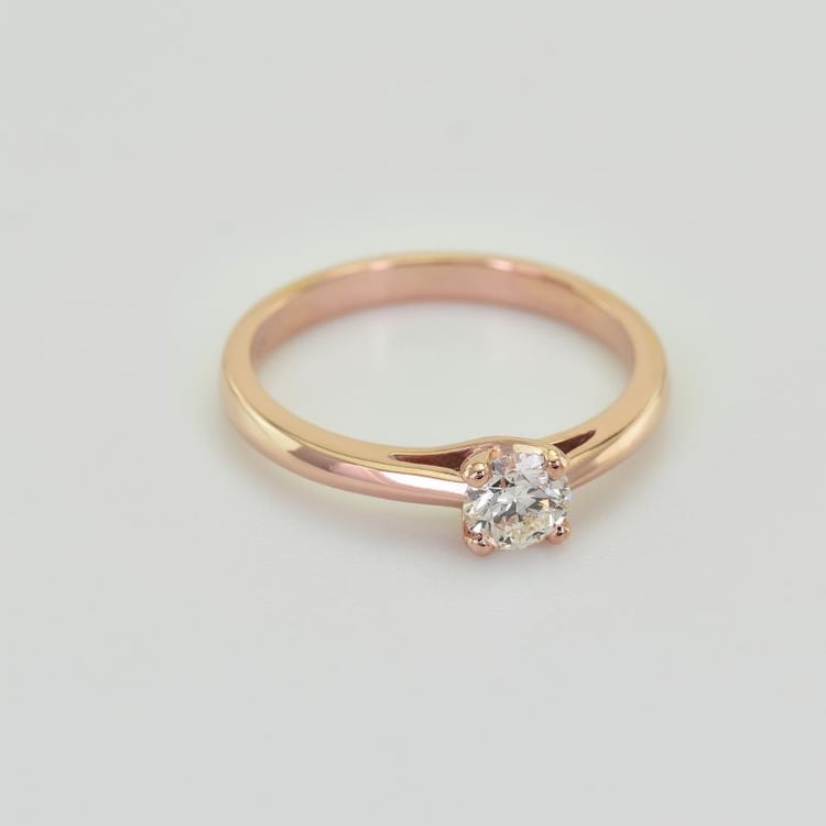 Zlatý zásnubní prsten 29582