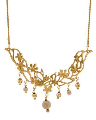 Květinový náhrdelník