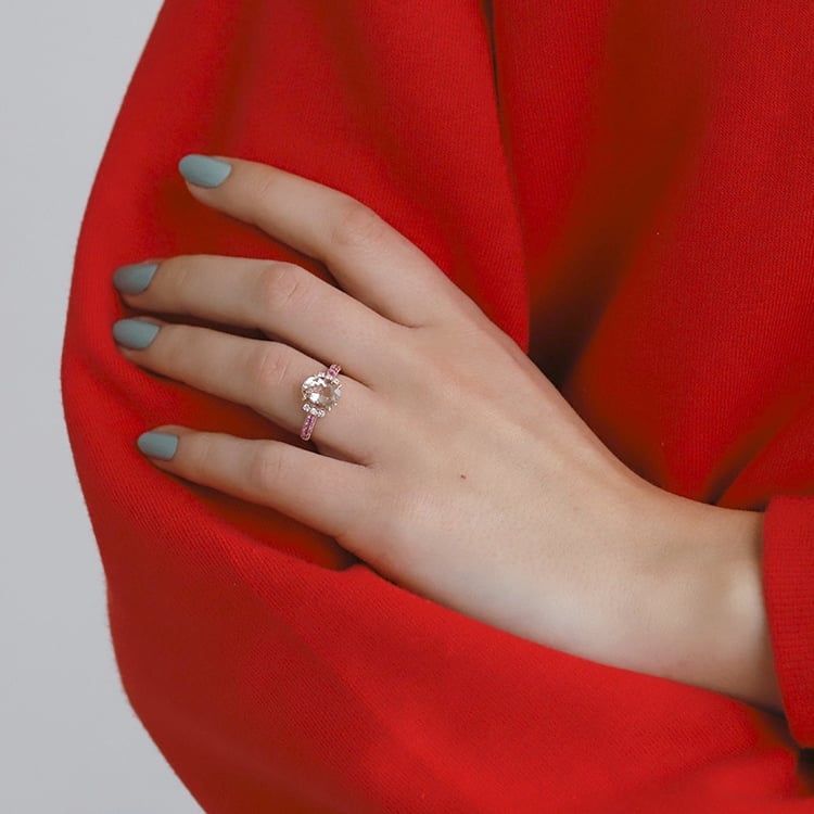 Morganitový prsten Jemiah 106888