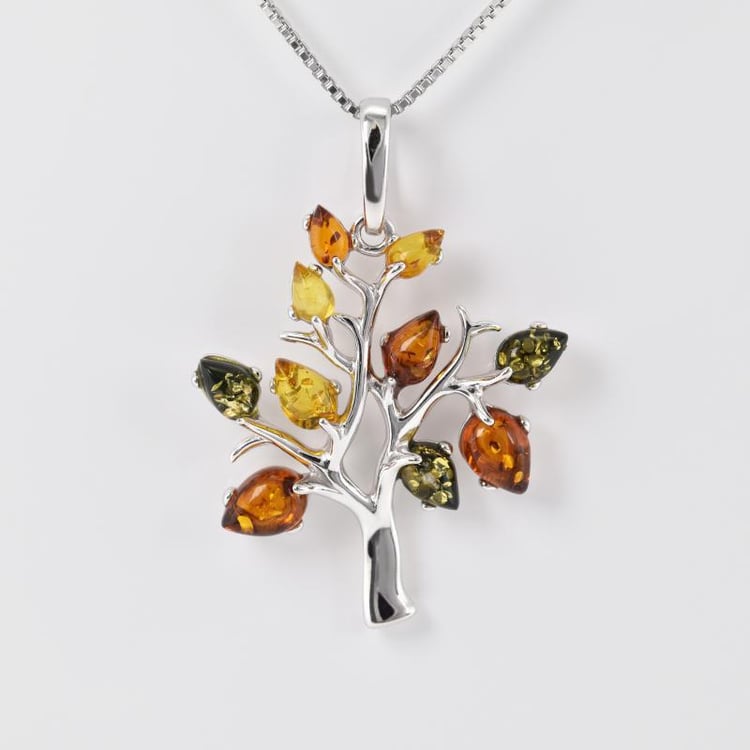 Jantarový náhrdelník 15108