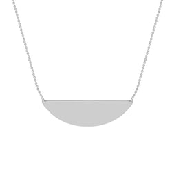 Zlatý náhrdelník ve tvaru půlměsíce Halfmoon
