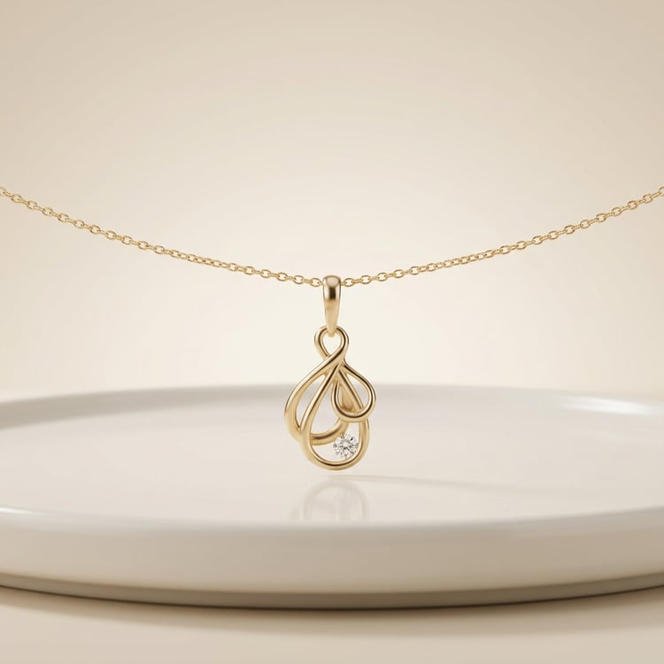 Elegantní přívěsek s diamantem 169060