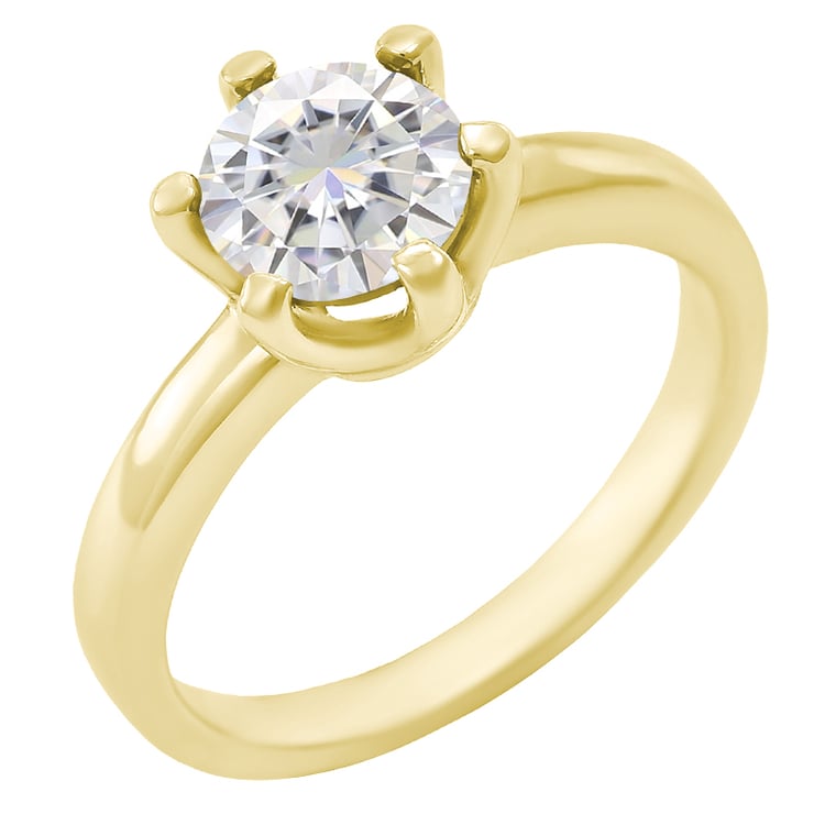 Zásnubní prsten s moissanitem Vasteka 59374