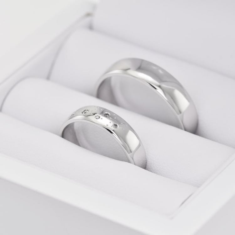 Snubní prsteny z platiny 76462