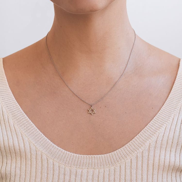 Přívěsek Davidova hvězda 132906