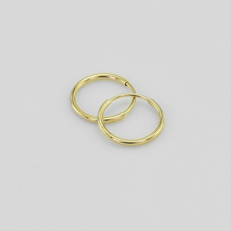 Zlaté náušnice 37324