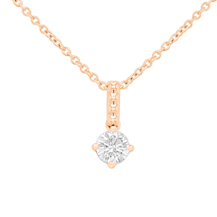 Romantický přívěsek s lab-grown diamantem Nancy 171320