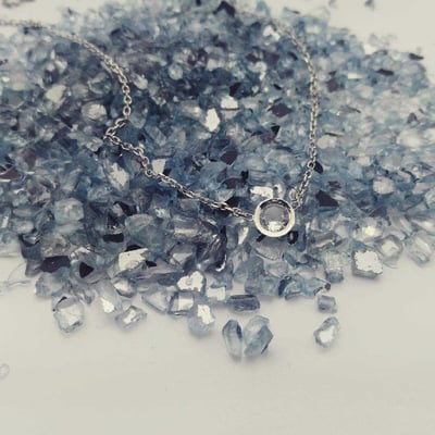 Náhrdelník s akvamarínem