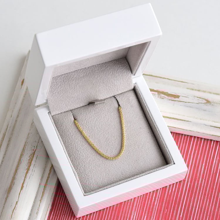 Zlatý spiga řetízek 45 cm 152586