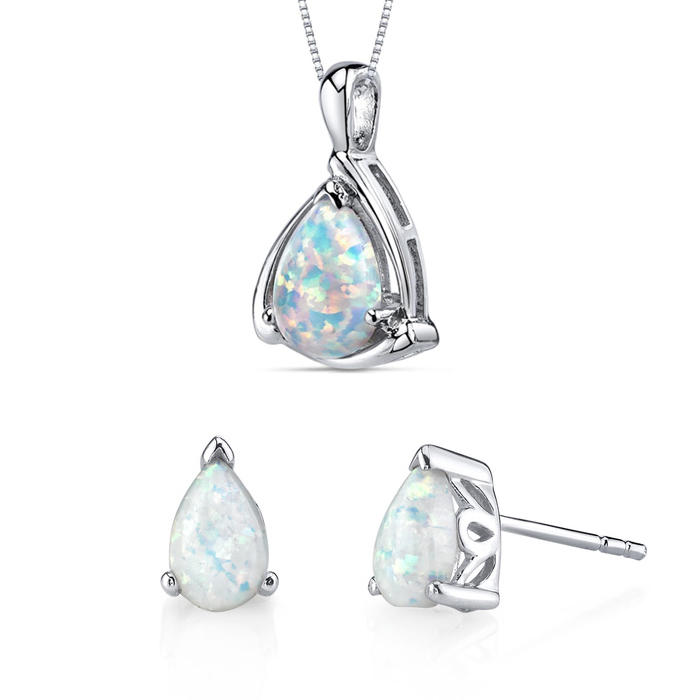 Kolekce šperků s bílými opály Plethora