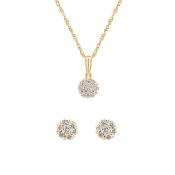 Sada šperků s lab-grown diamanty Alister