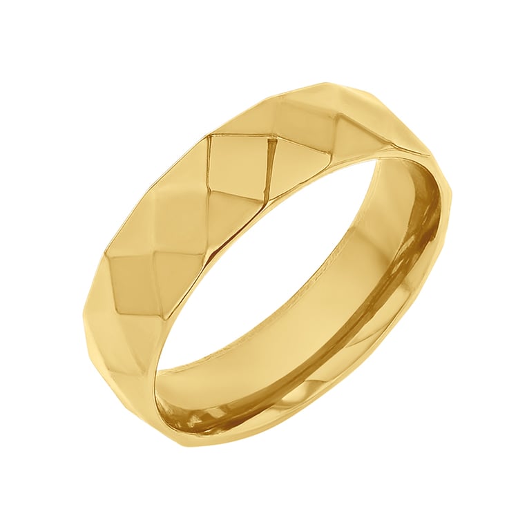 Zlaté snubní prsteny se vzorem Becy 142054