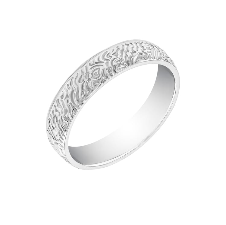 Dámský netradiční snubní prsten ze zlata 33652