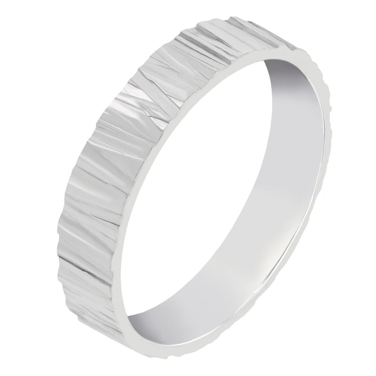 Pásnký snubní prsten 37751