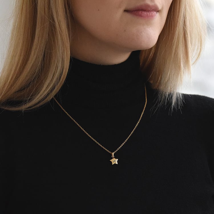 Přívěsek s diamantem 73035