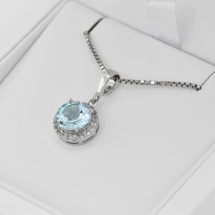 Náhrdelník s topazem 26728