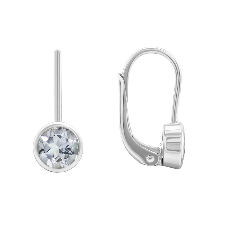 Zlaté náušnice s topazy 32937