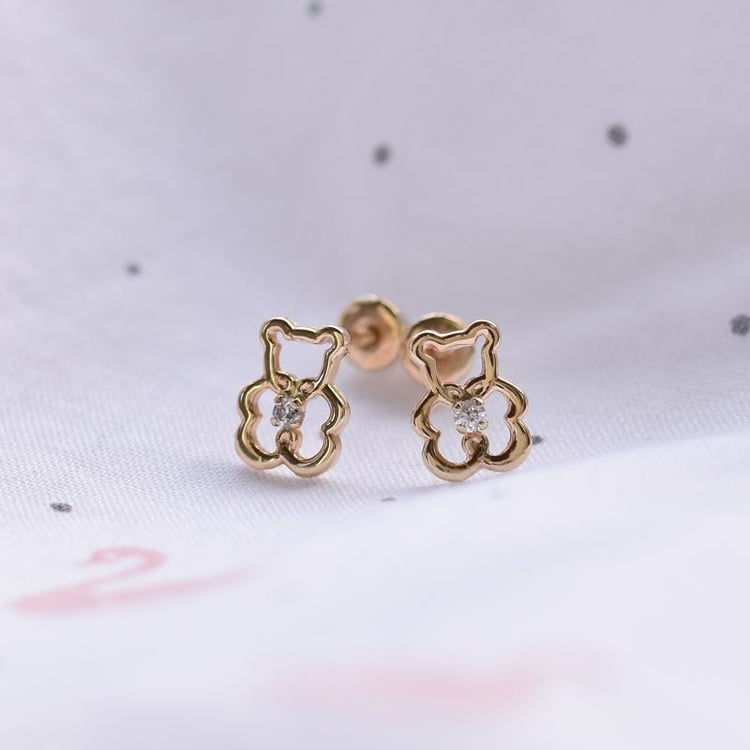 Náušnice s medvídky 40331