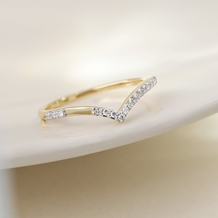 Zlatý prsten s lab-grown diamantem Joan 163585