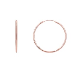 Zlaté kruhové náušnice Banks