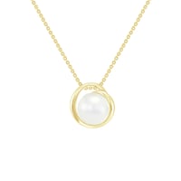 Zlatý perlový přívěsek Palani