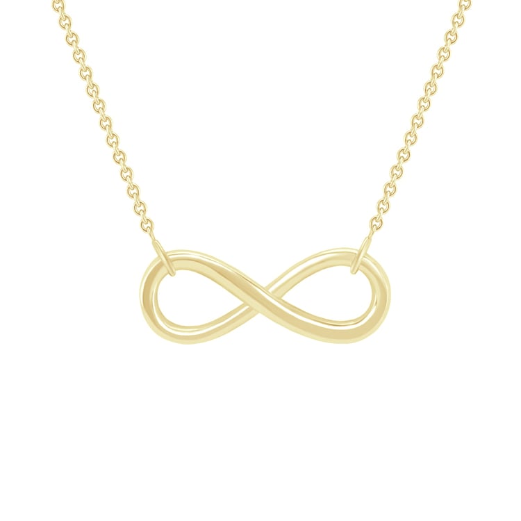 Stříbrný náhrdelník Infinity 123630