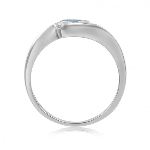 Zásnubní prsten s 0.35ct oval diamantem Joella